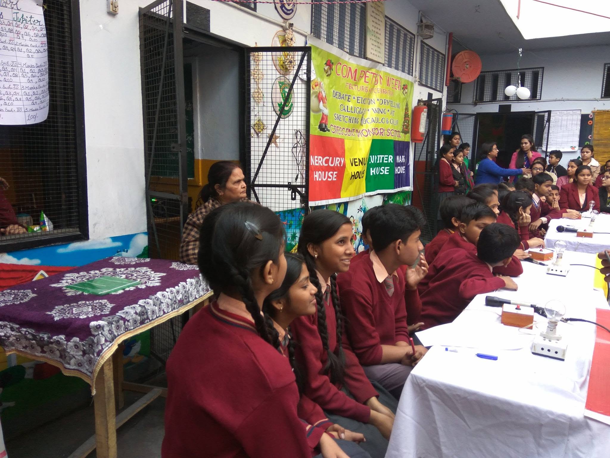 Parvaaz Foundation School Contact Program at Crescent Montessori School, Lucknow 2017